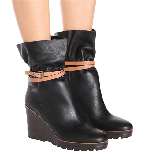 see by CHLOE. wedge boots